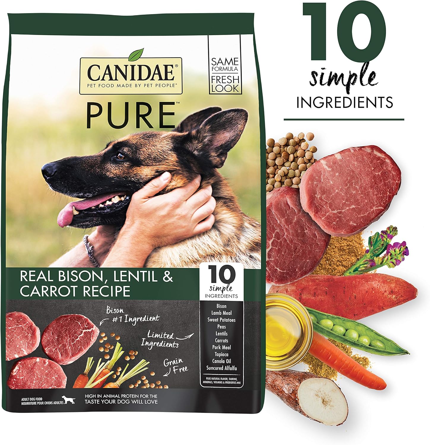 Téléchargement gratuit Images Amazon Com Canidae Pure Real Bison Limited Ingredient Grain le plus cool par