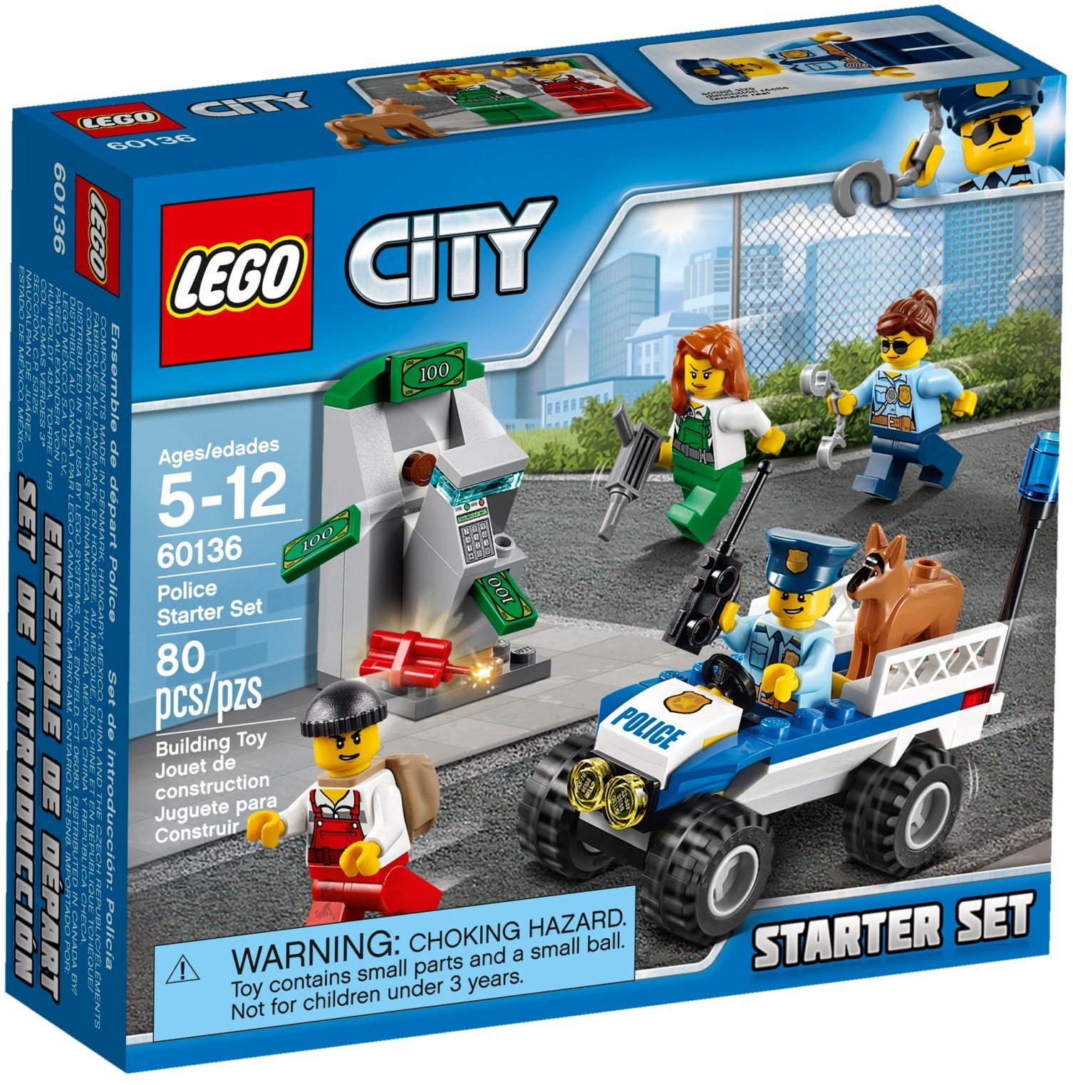 LEGO 60136 "Police Starter Set Building Toy