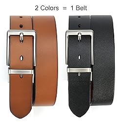 CHAOREN Mens Belt 1 Piece – Leather Reversible