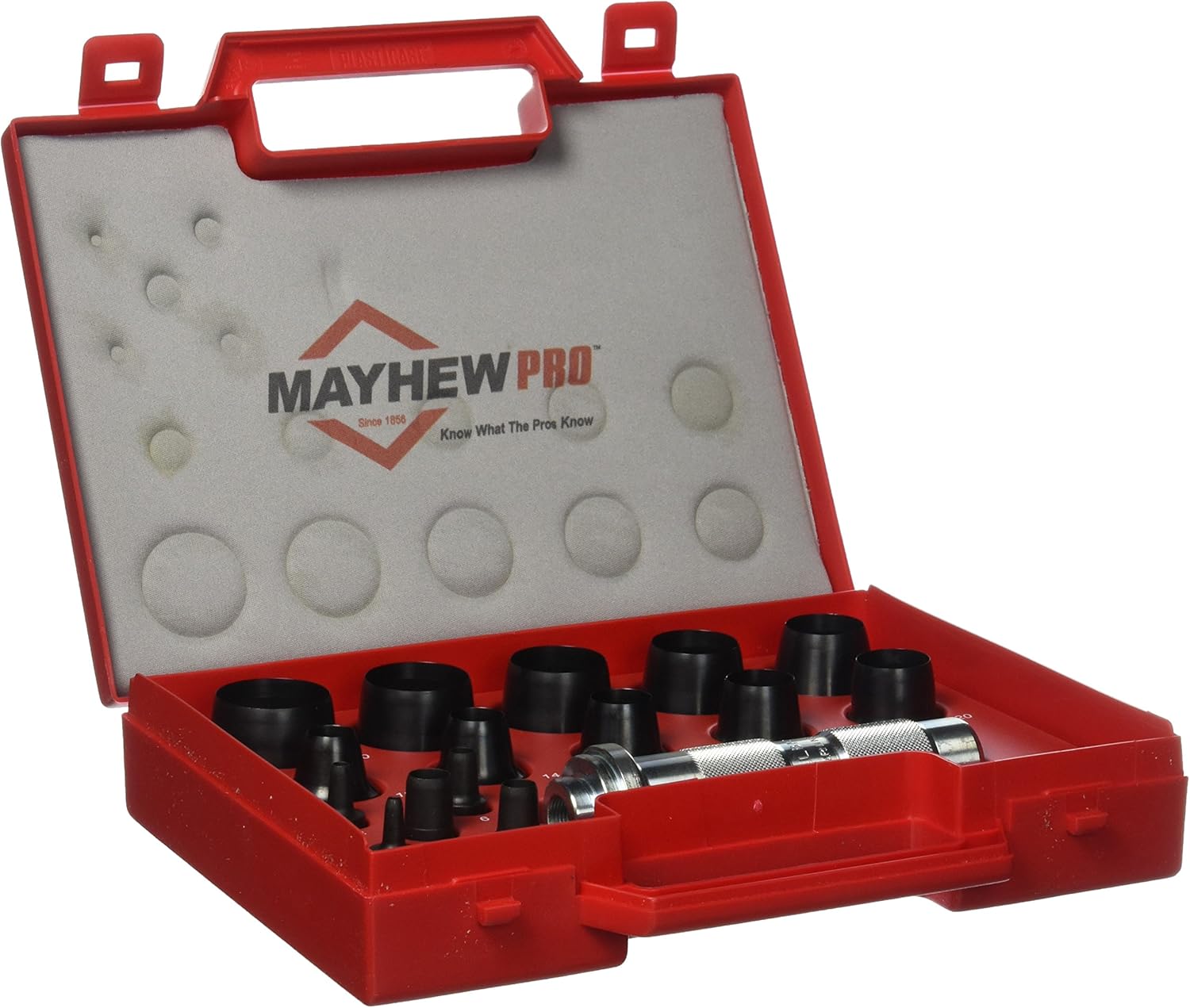 Mayhew Pro 66004 3 mm to 30 mm Metric Hollow Punch Set