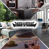 Duronic HP2BK Double Electric Hot Plate 2500W Black Portable 2 Cast Iron Hob view 7