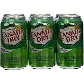 Canada Dry Ginger Ale Soda, 12 Oz Cans, 6 Count