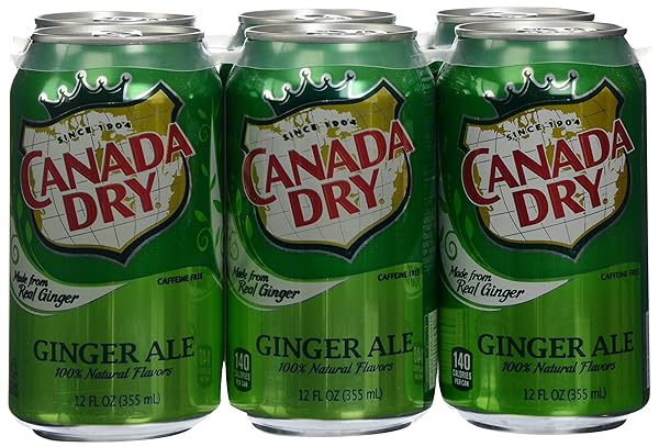 CANADA DRY GINGER ALE 12 OZ