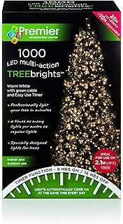 Premier Decorations 1500 Multi Action Treebrights Led Lights