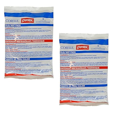 Amazon.com: Pyrex portables – Pequeñas de calor/frío, 2 ...