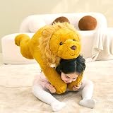 IKASA Giant Lion Stuffed Animal Plush Toy 78cm Large Soft Toy Gift for Kids view 3