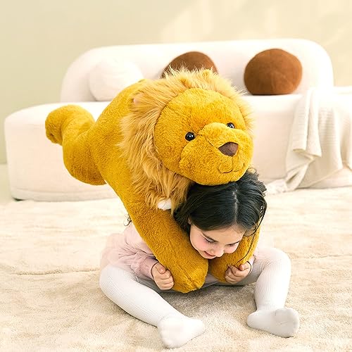 IKASA Large Lion Stuffed Animal Plush Toy,30