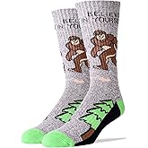 ooohyeah Men's Funny Athletic Crew Socks, Colorful Novelty Sport Training Socks, Comfort Performance Socks, Size 8-13