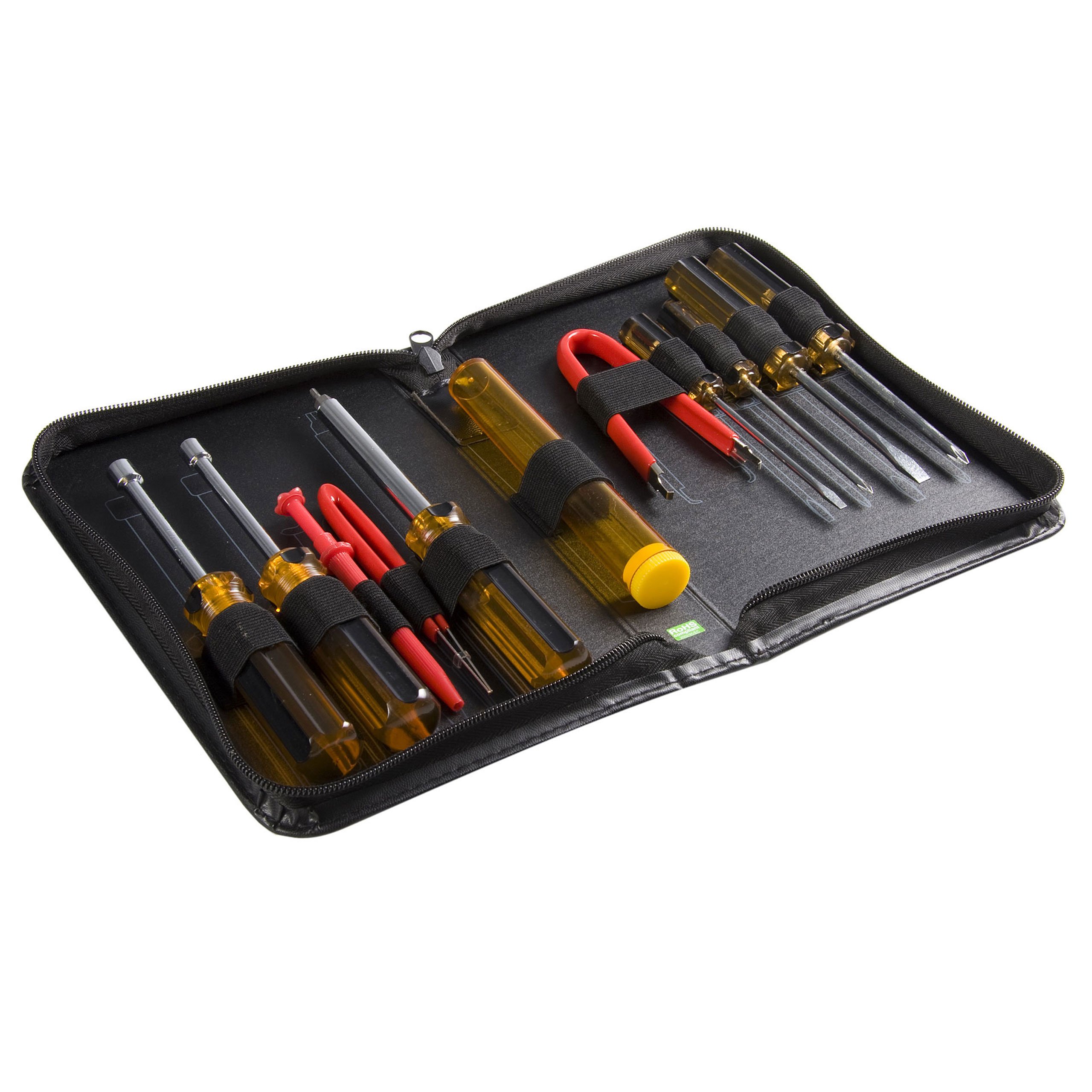 StarTech.com 11 Piece Computer Tool Kit - PC Repair Tool Kit with Zippered Vinyl Carrying Case (CTK200)