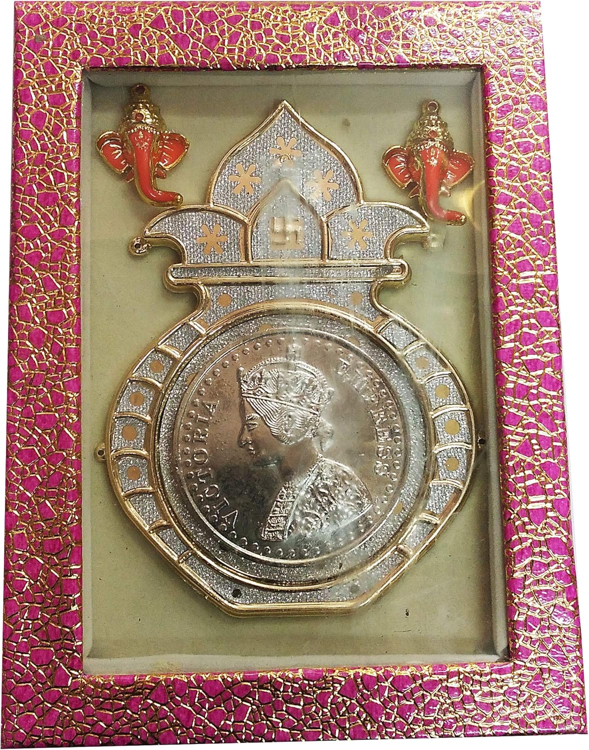 Buy Unique silver 100gms german silver coin of 1 piece with beautiful