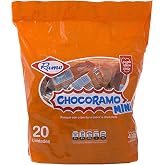 Ramo Chocoramo Mini Cake &ndash; 20 Count (400g Total), Chocolate Covered Mini Golden Cakes, Colombian Snack, Individually Wrapped Bite Size Cakes