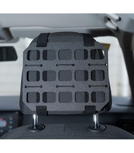 Hooke Road Overhead MOLLE Panel – Fits Toyota Tacoma 2005-2015 Double Cab, Black Iron