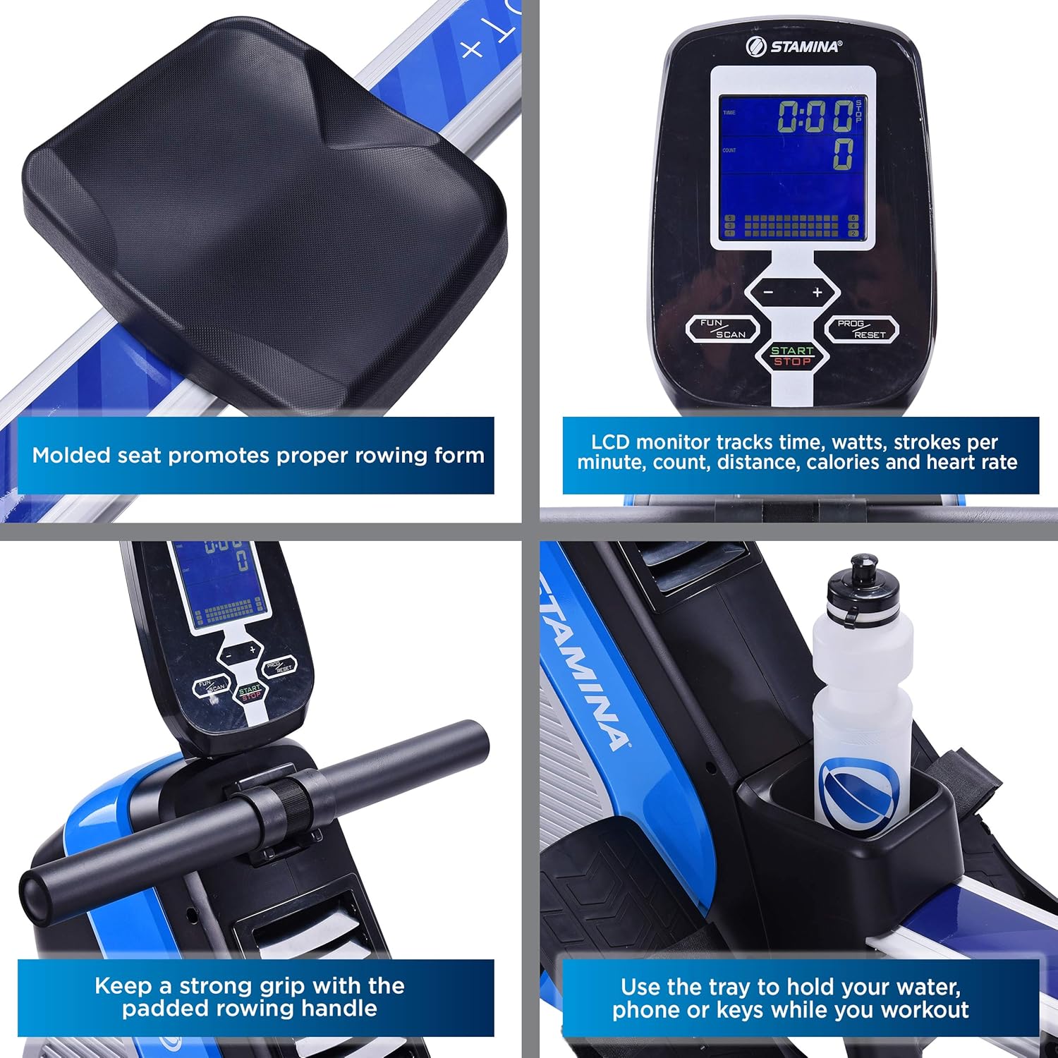 stamina dt pro rowing machine