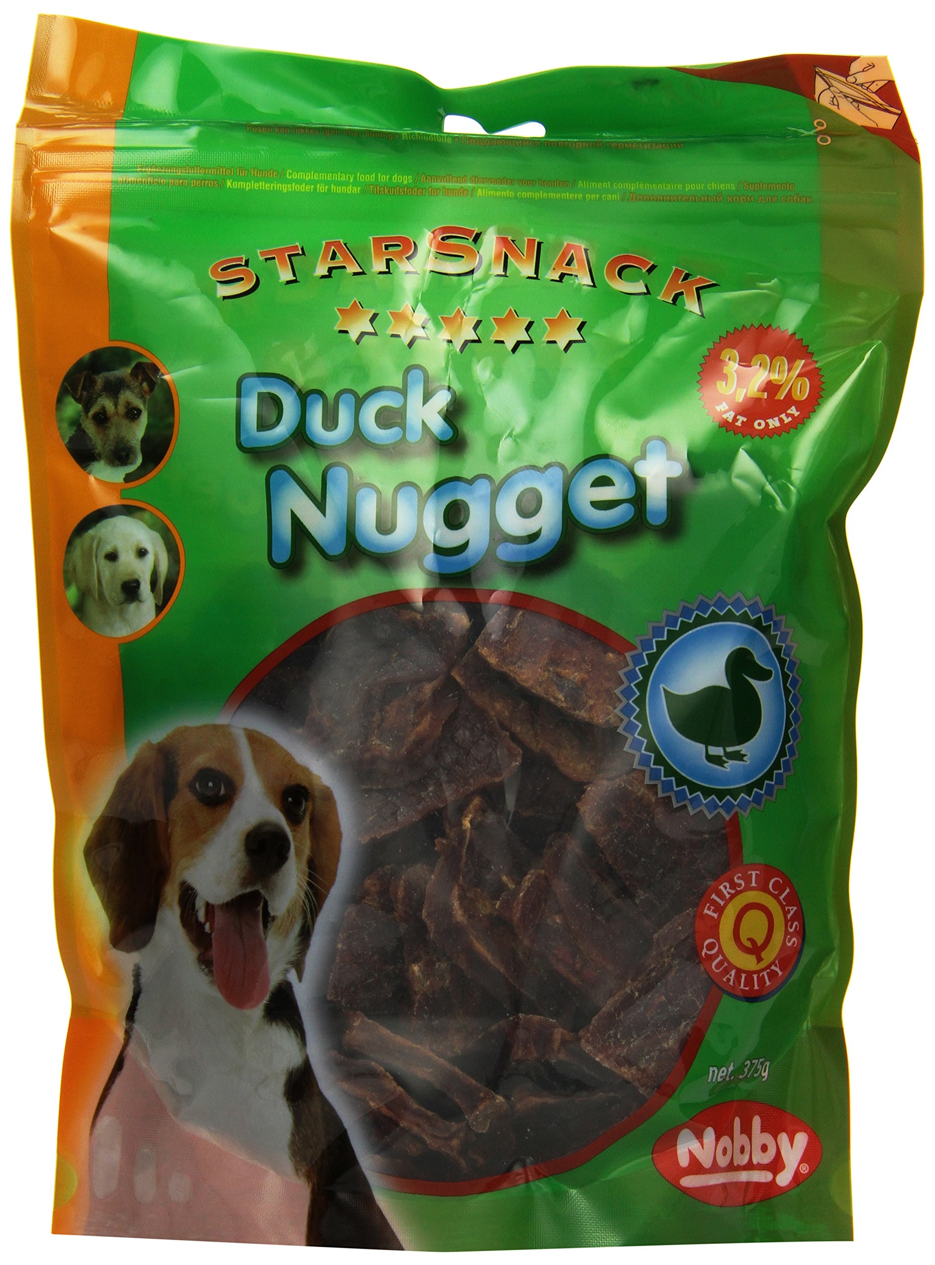 Nobby Starsnack Duck Nugget, 375 g