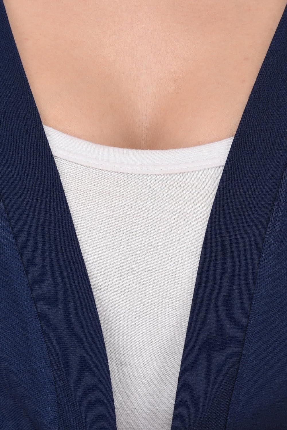 espresso women's 3/4th sleeve stylish shrug open cardigan