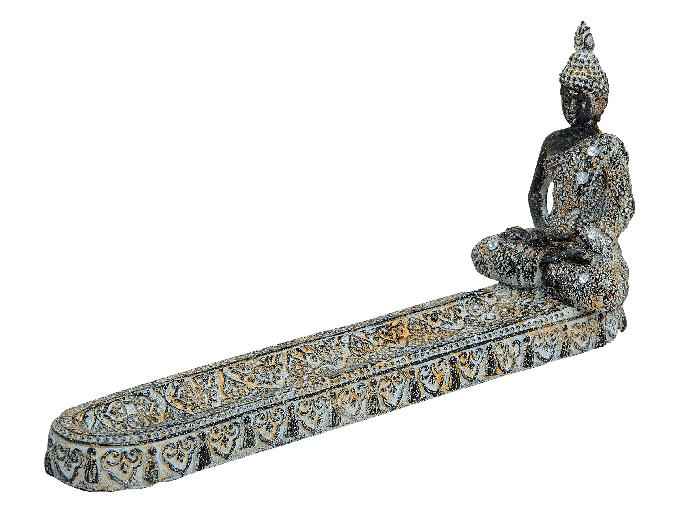 G. Wurm Incense Stick Holder Buddha 25 x 6 cm Beautiful !