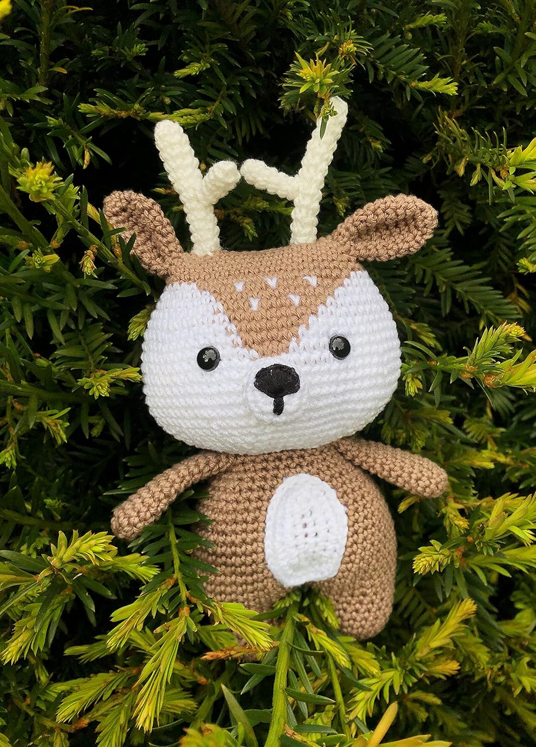 Baby Amigurumi Deer Crochet Toy Nursery Decor Animal Cotton Animals