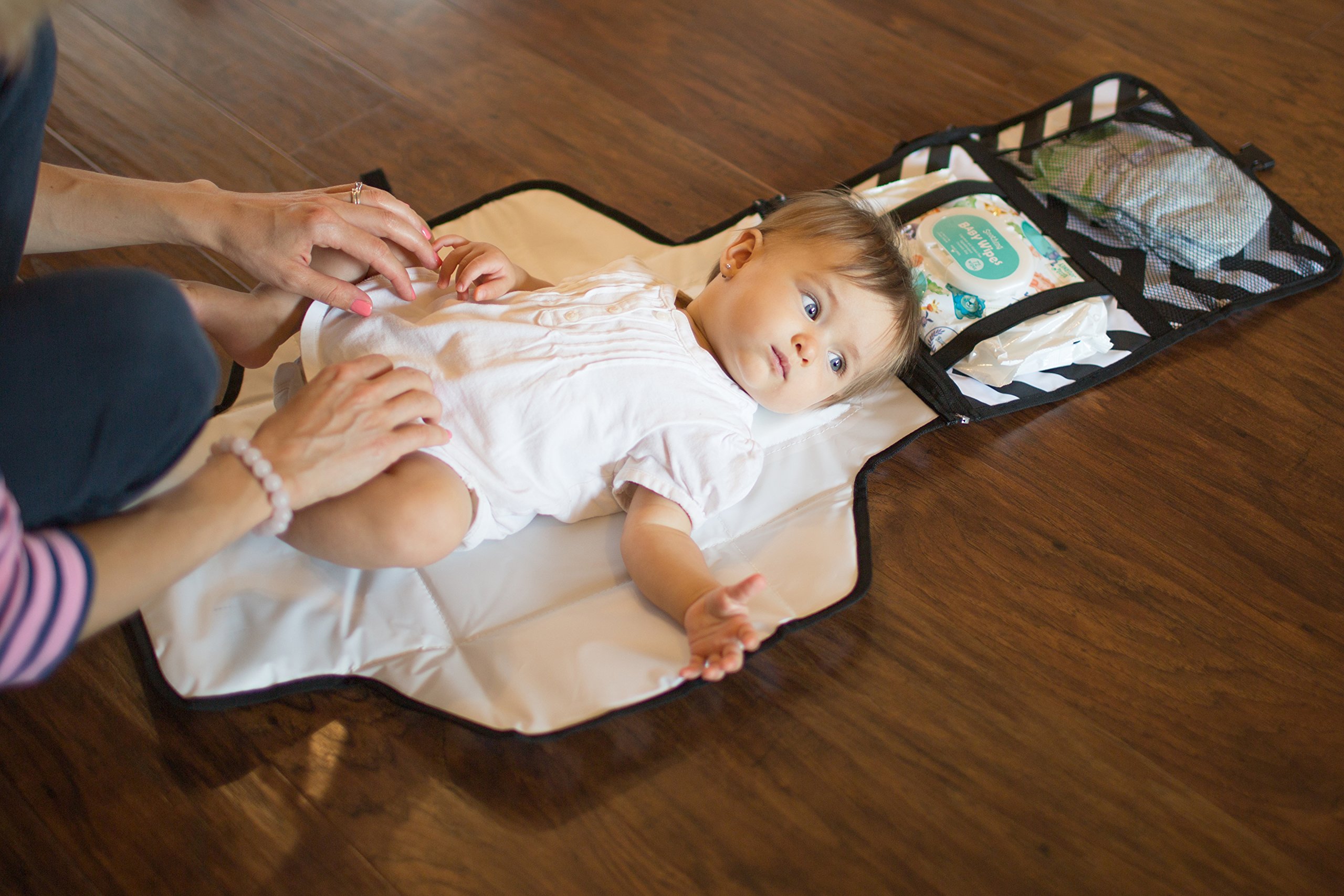 Travel Diaper Changing Pad For Babies Foldable Mat With Detachable