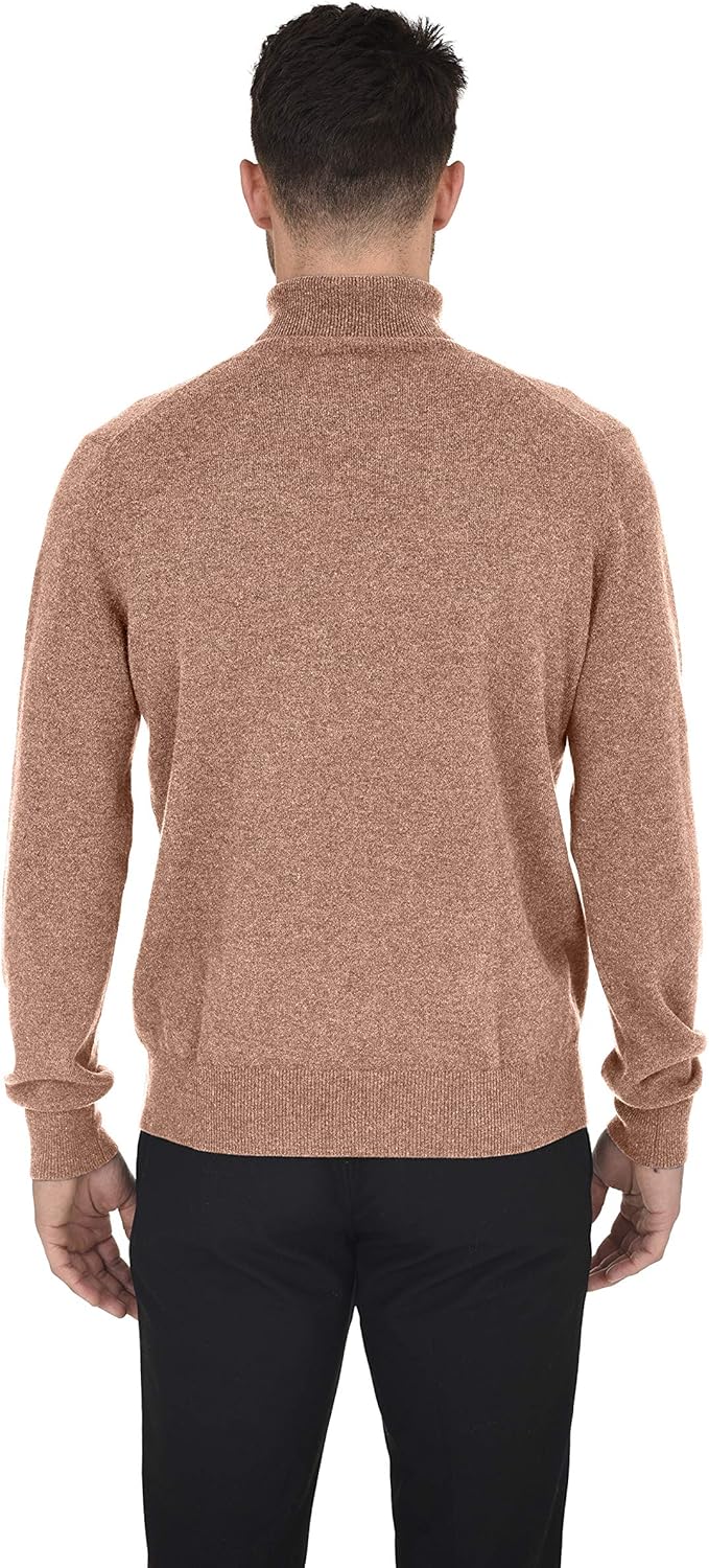 mens black cashmere turtleneck sweater