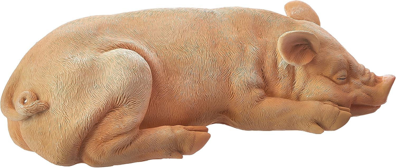 Design Toscano Piggy Garden Statue - Sandman