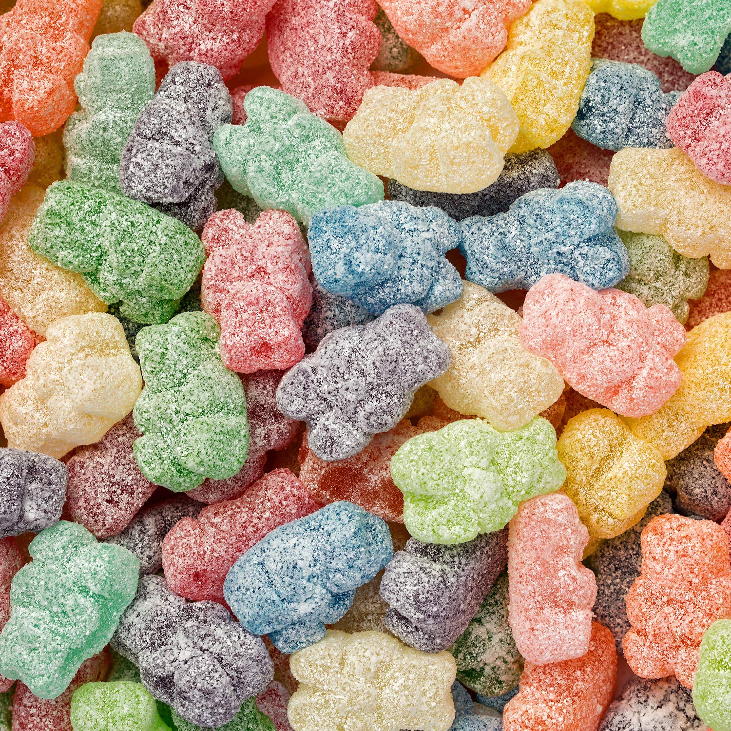 Sour 12 Flavor Gummi Bear : Grocery & Gourmet Food