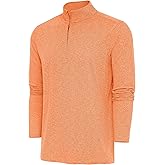 Hunk Quarter Zip Pullover, Burnt Orange Heather, 3X