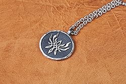 Baldur Jewelry - Fire Emblem Crest of Flames Symbol
