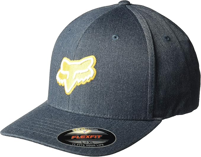 Fox Unisex Transfer Flexfit Hat Navy Hat Amazon.co.uk Clothing