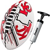 Franklin Sports NFL Team Mini Footballs - Youth 8.5" Official NFL Licensed Football + Air Pump Set