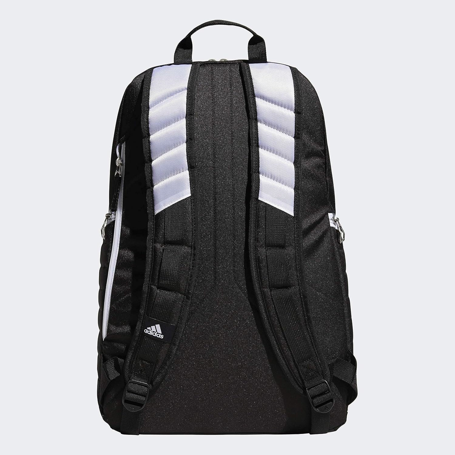 adidas Unisex Tour Tennis 12 Racquet Bag, Black/White/Silver, ONE SIZE : Clothing