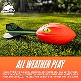 NERF Vortex Aero Howler Foam Football - Long Distance with Hand Grip - Red or view 5