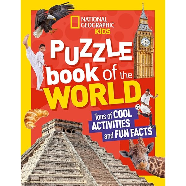 National Geographic Kids Puzzle Book: On the Go (NGK Puzzle Books