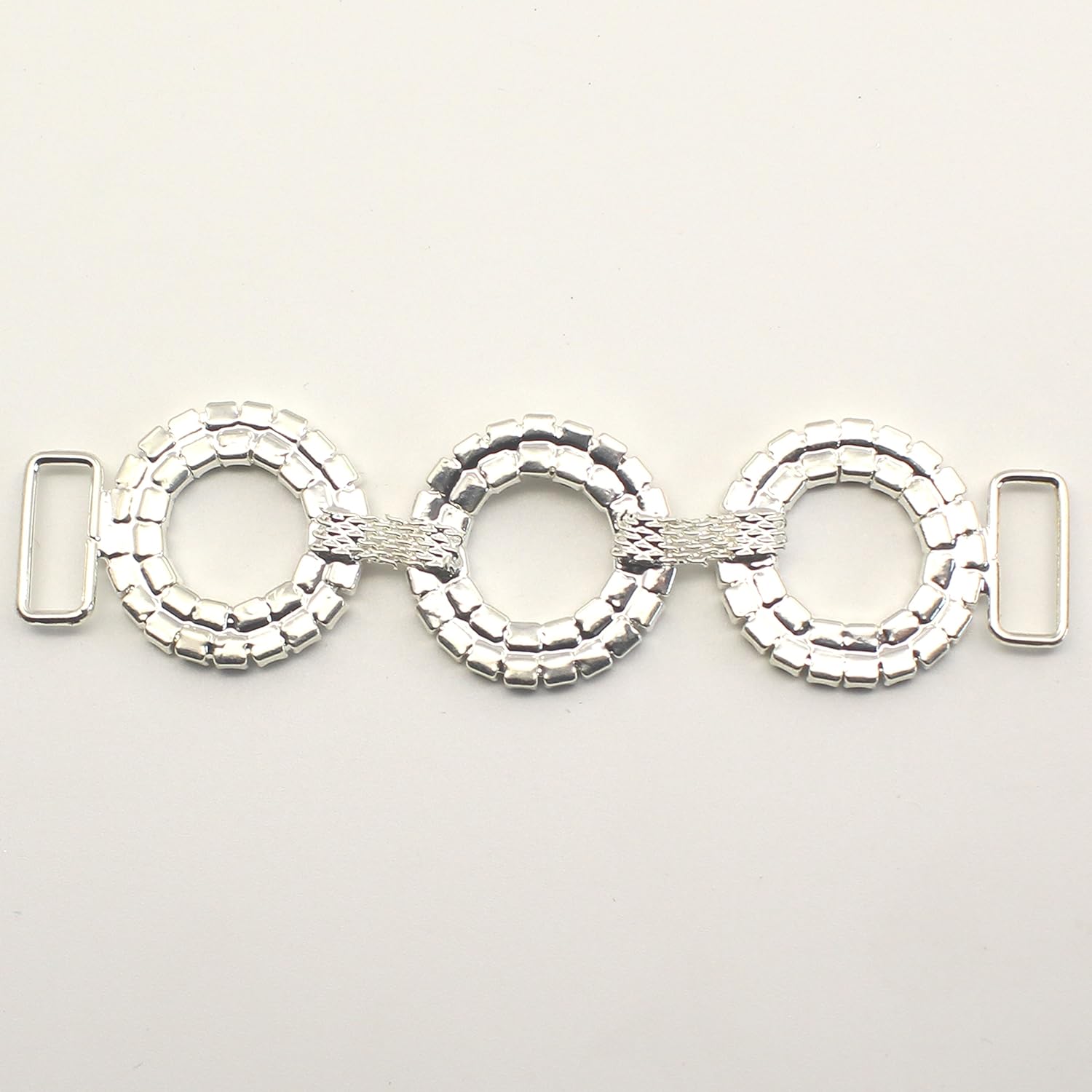 8 Stuck Lot 90 Mm Charm Metall Kette Tasten Kristall Strass Bikini