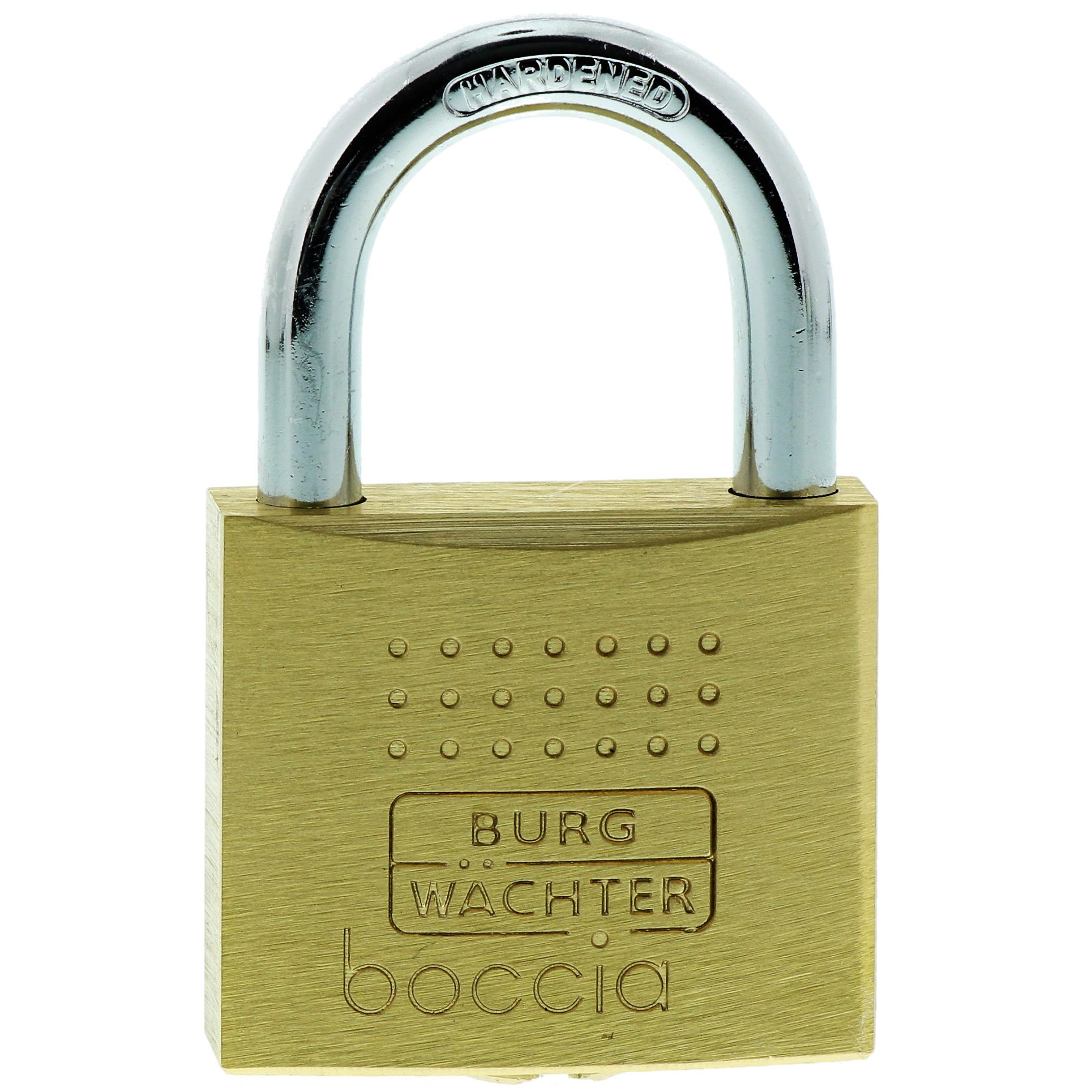 Burg-Wächter Padlock – 6.5 mm Thickness, Pincers, 6 Keys, Boccia 450 40 6 SB Price for 1 Each