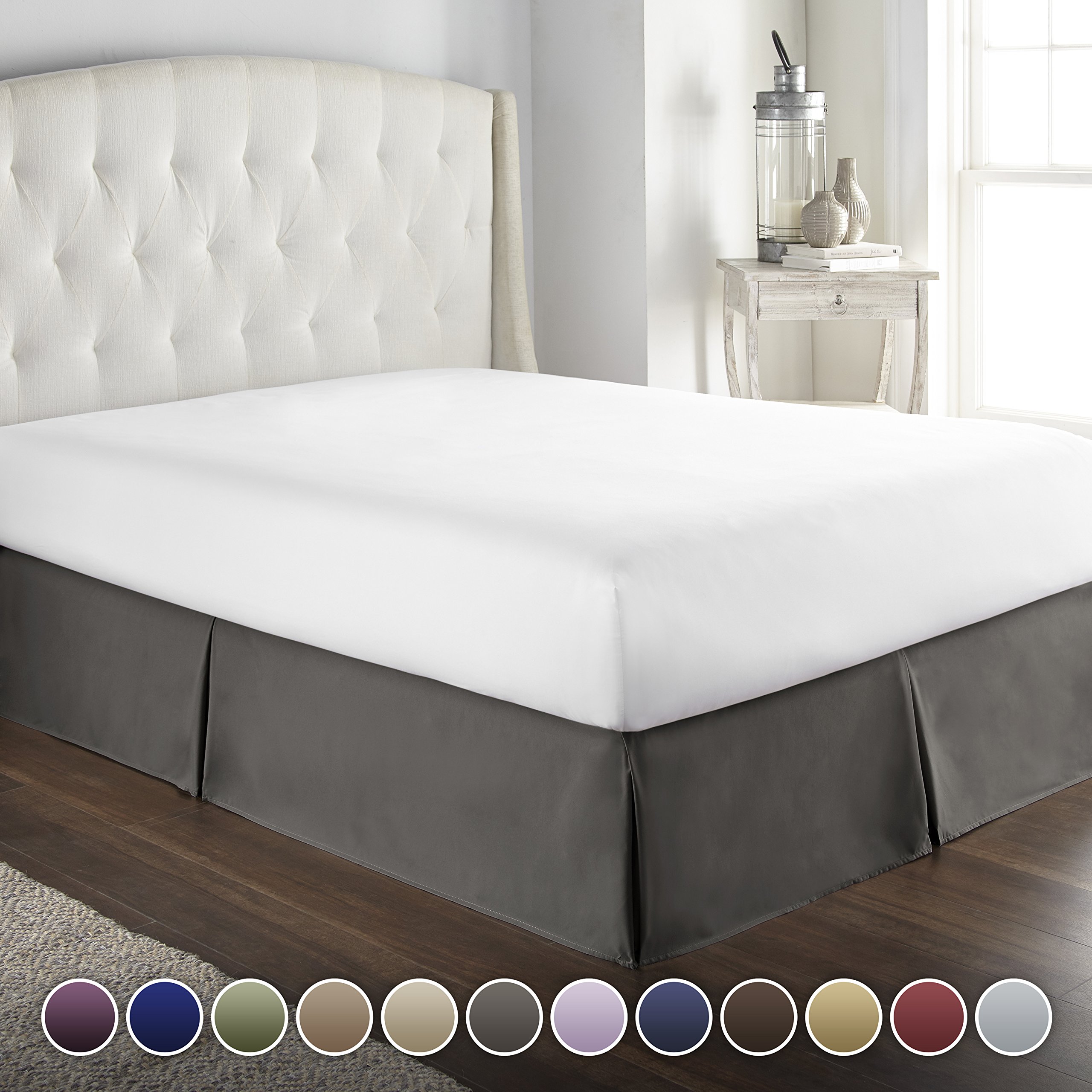 Adjustable Bed Skirt California King at Dean blog