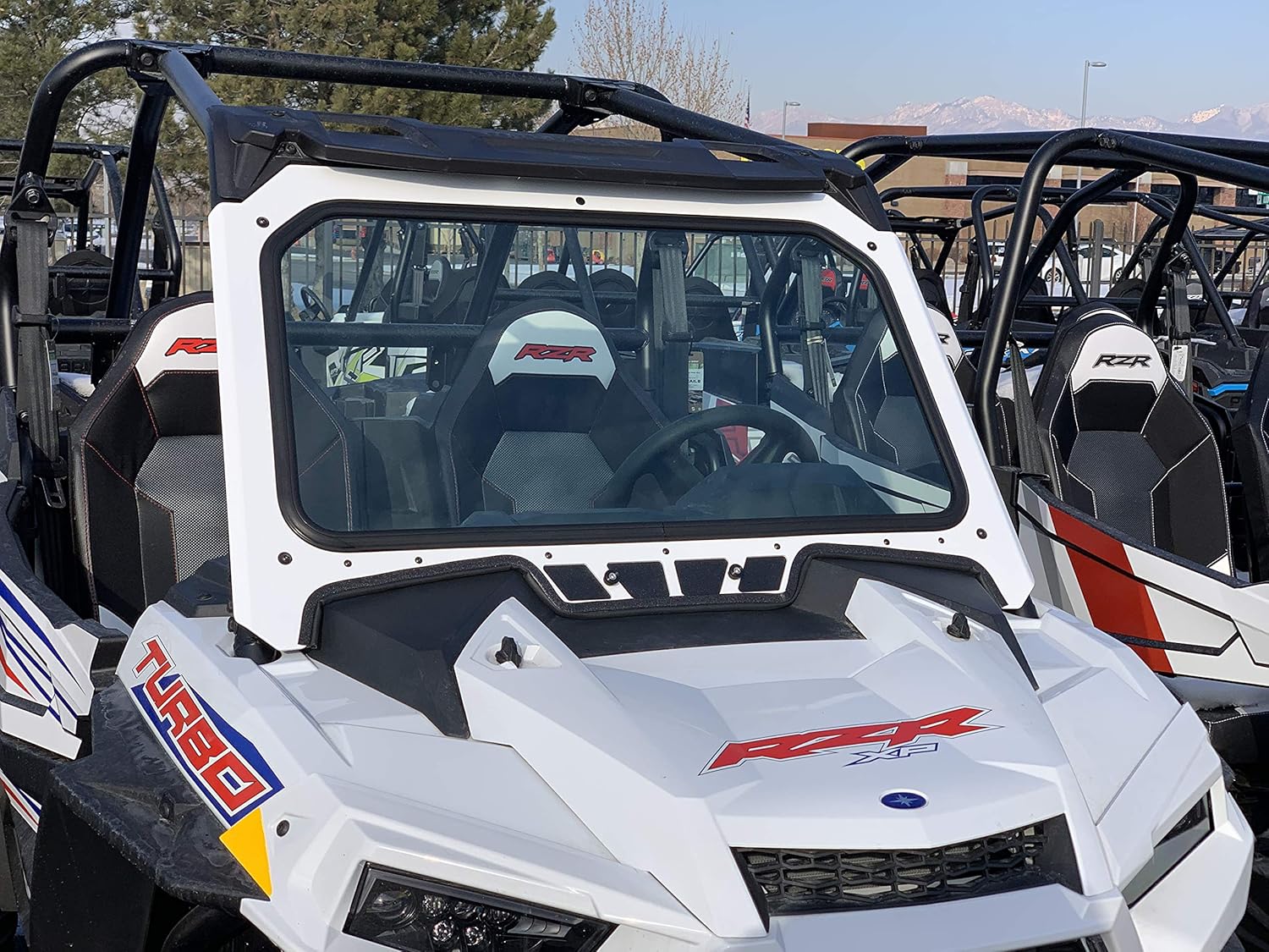 Polaris RZR FULL GLASS WINDSHEILD W/WIPER FOR RZR 2019 TURBO UTVZILLA