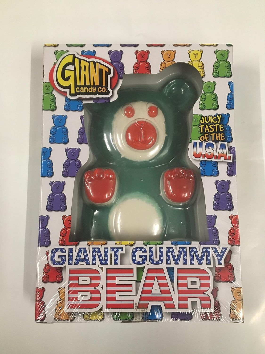 Giant Candy Co Giant Gummy Bear, Taste of The USA, 800 g Amazon.co.uk