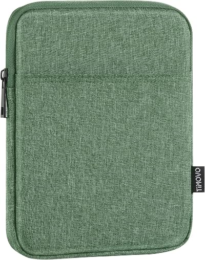TiMOVO 6-7 Inch Kindle Sleeve Case Bodhi Green Premium Material