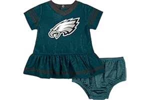 Gerber Girls' NFL Team Jersey Dress and Diaper Cover