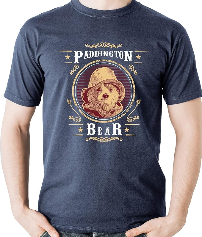 Officially Licensed Paddington Bear Children's 100 Cotton TShirt Tee with Classic Vintage Officially Licensed Paddington Bear Children's 100 Cotton TShirt Tee with Classic Vintage