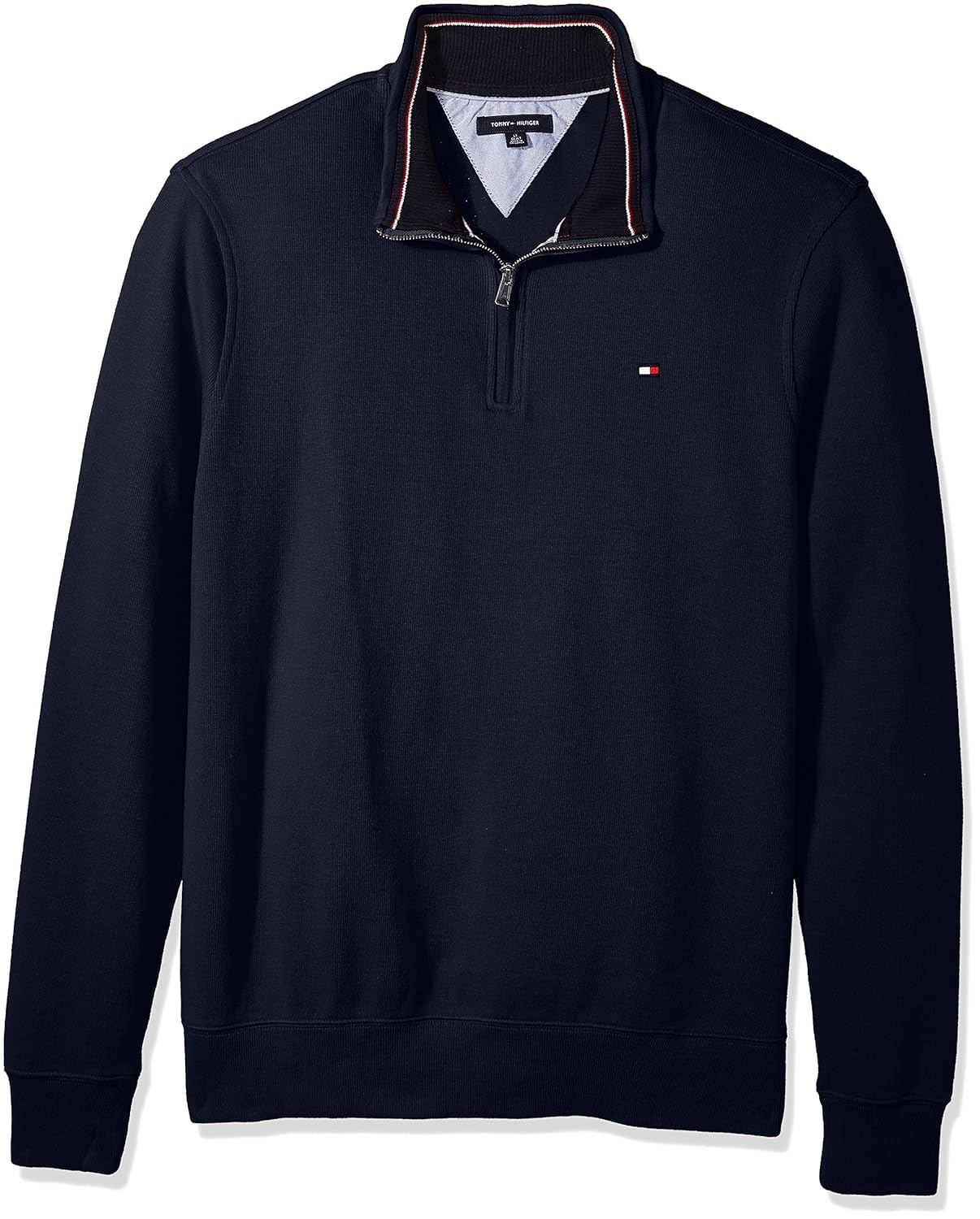 Tommy Hilfiger Mens Big and Tall 1/4 Zip Pullover Sweater Shops Men