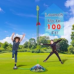 Gizzjoy Dinosaur Toy Rocket Launcher for Kids