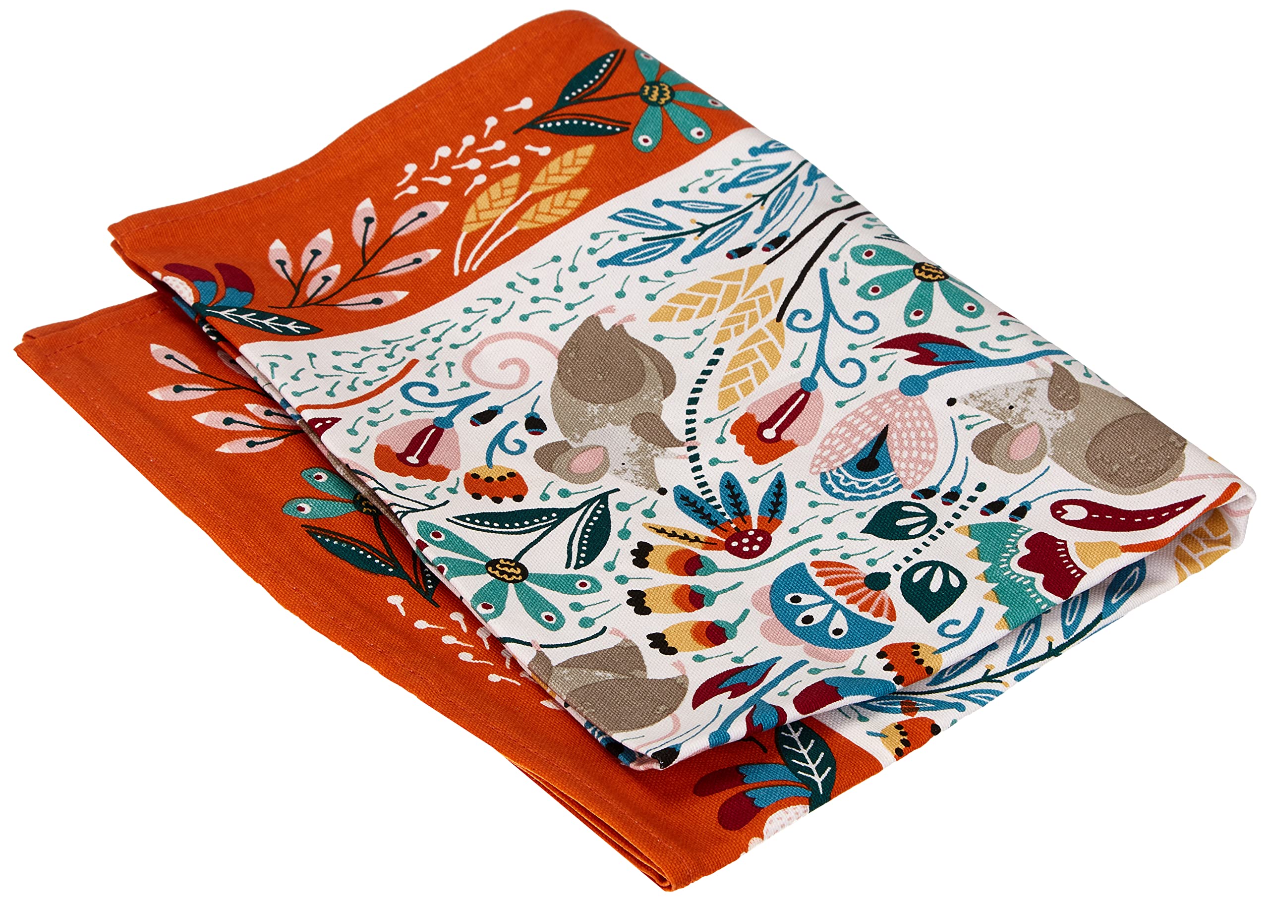 Ulster Weavers - Field Mice - Tea Towel - Cotton - One Size in Blue