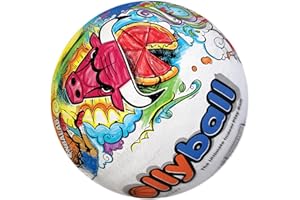 Ollyball Chicago Bulls NBA Team Edition - Patented Award Winning Colorable Indoor Play Ball