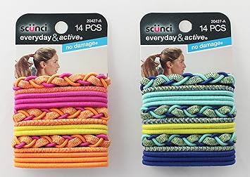 Amazon Com Scunci 2042703a048 Space Dye Braid And No Damage