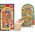 JA-RU Mini Pinball Game (1 Pocket Game) Handheld Sports Themed Arcade Toy for Kids & Adults. Classic Old School Vintage Toys. Travel Retro Games. Home Tabletop Party Favors Stocking Stuffers. 210-1