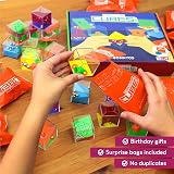 BONNYCO Challenge Cubes Party Bag Fillers 30 Different Puzzles Kids Unisex view 3