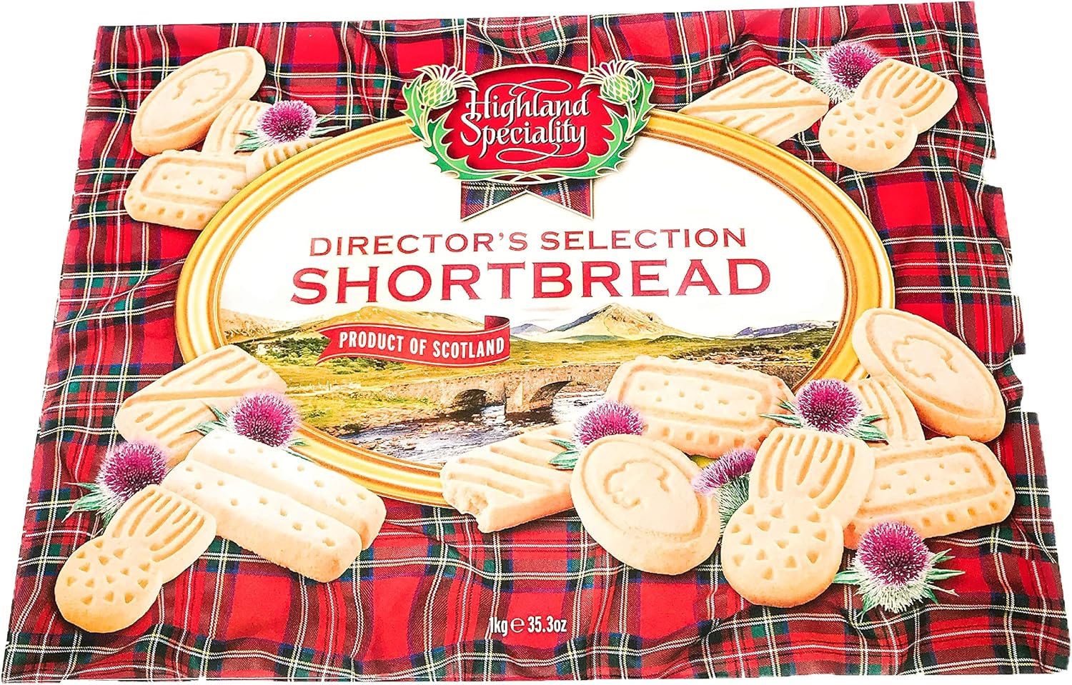 Highland Speciality Directors Shortbread Selection 1KG Product of