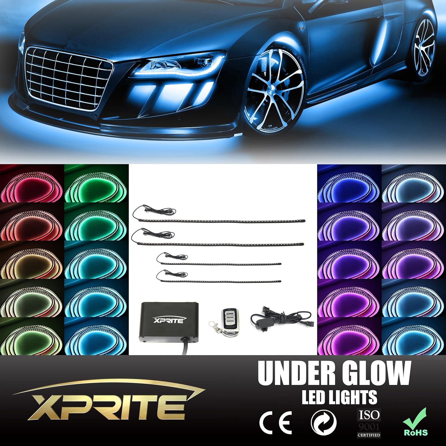 Xprite 21 Color New Version 5050 SMD High Intensity LED Car