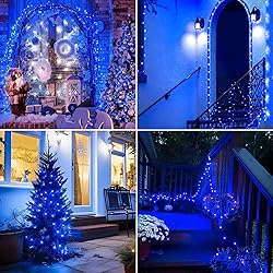 Joomer Solar Fairy Lights, 2-Pack Total 80FT 240LED